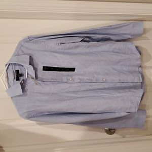 Banana Republic Men's Linen Slim Fit Button Down